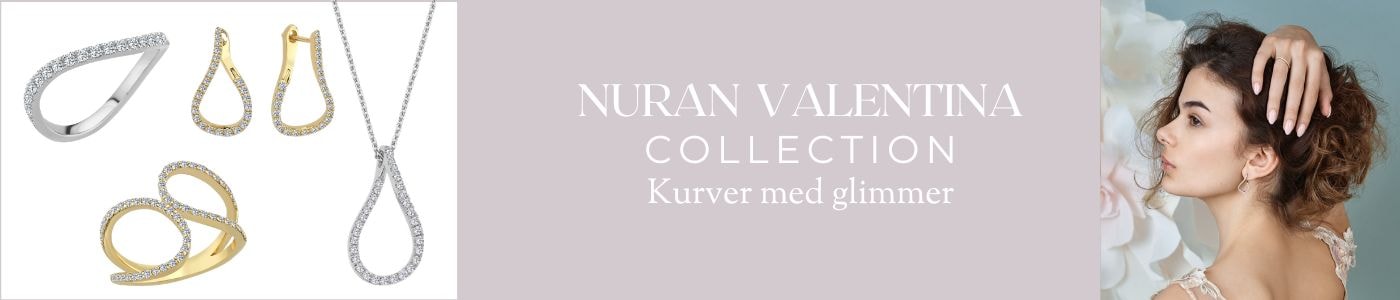 Valentina smykkeserie fra Nuran hos Urogsmykker.dk